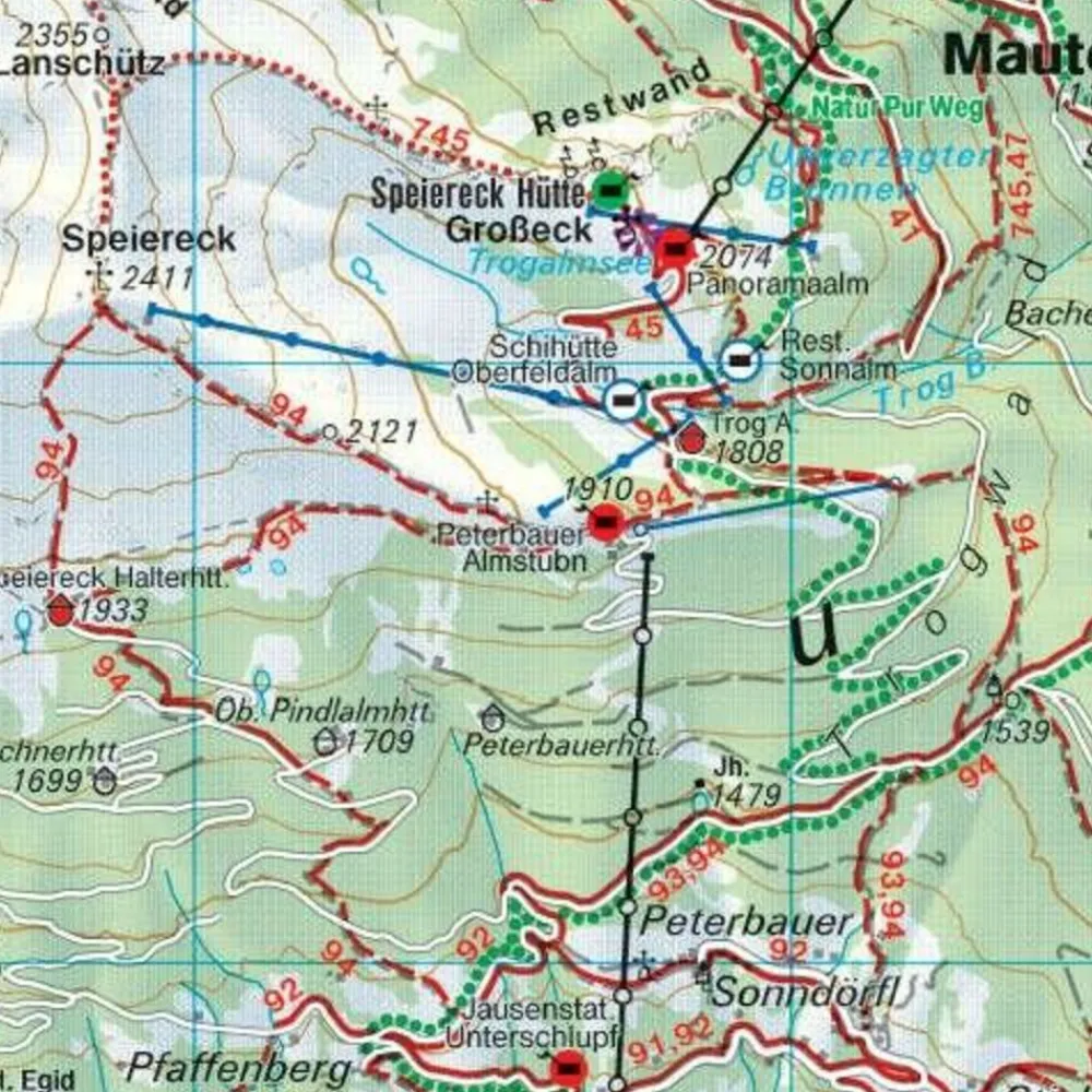 Freytag & Berndt Oostenrijk|Wandelkaart WK202 Radstädter Tauern - Katschberg