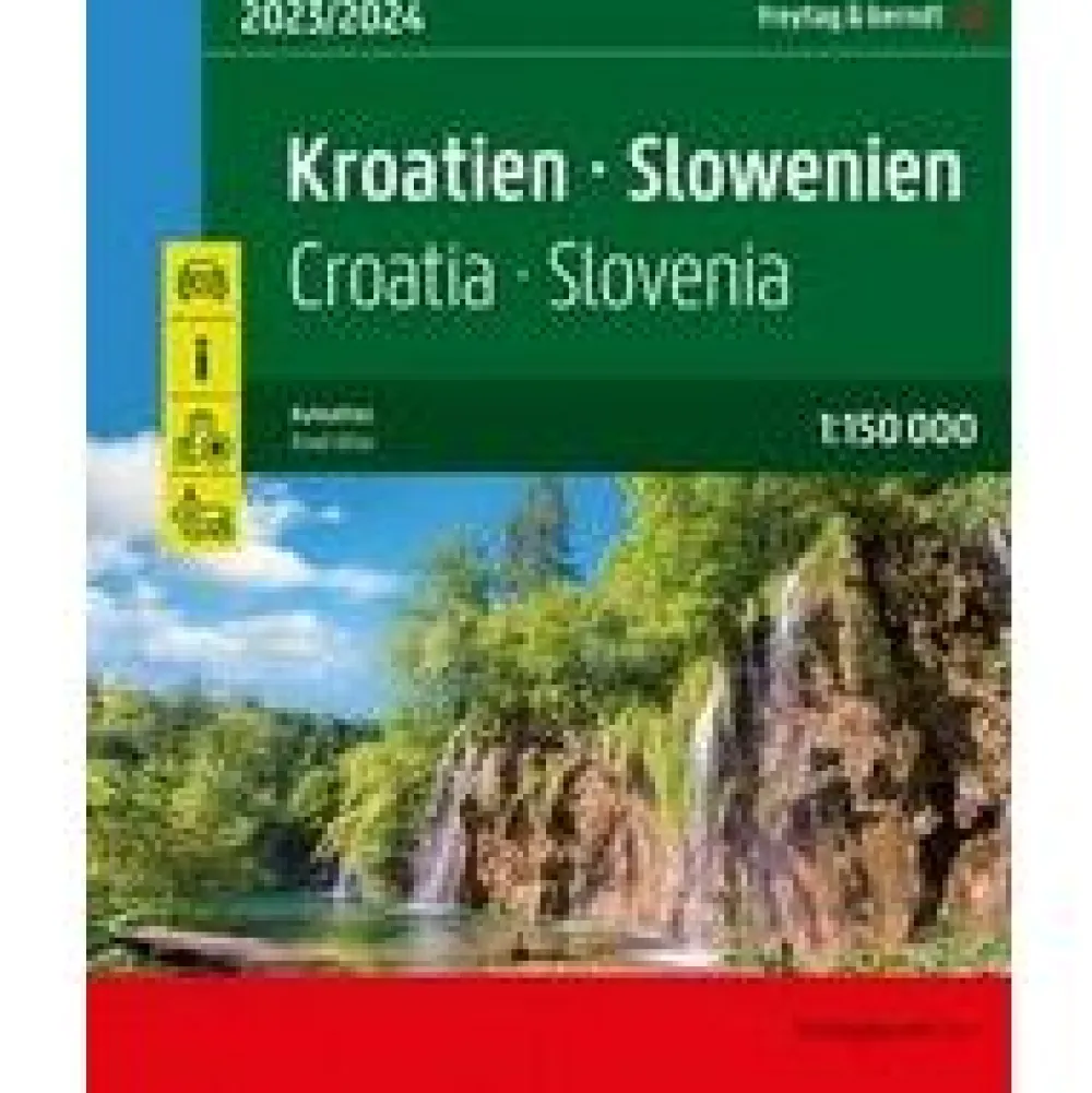 Freytag & Berndt Balkan, Griekenland & Cyprus|Wegenatlas Kroatië & Slovenië