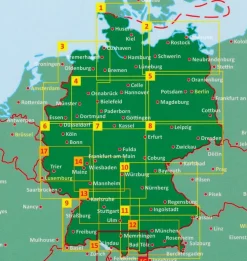 Freytag & Berndt Duitsland|Wegenkaart 03 Ostfriesland - Münsterland