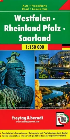 Freytag & Berndt Duitsland|Wegenkaart 06 Westfalen - Rheinland-Pfalz