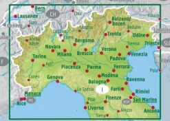 Freytag & Berndt Italië & Malta|Wegenkaart Italië Noord