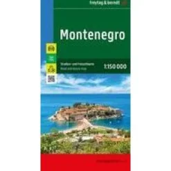 Freytag & Berndt Balkan, Griekenland & Cyprus|Wegenkaart Montenegro
