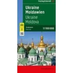 Freytag & Berndt Oost-Europa|Wegenkaart Oekraïne, Moldavië