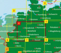 Freytag & Berndt Duitsland|Wegenkaart 04 Hannover - Harz