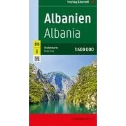 Freytag & Berndt Balkan, Griekenland & Cyprus|Wegenkaart Albanie, Kosovo, Montenegro