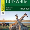 Freytag & Berndt Afrika|Wegenkaart Botswana