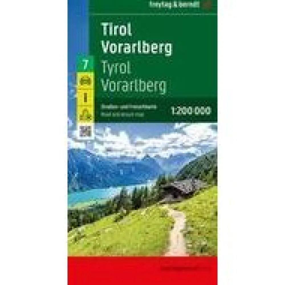 Freytag & Berndt Oostenrijk|Wegenkaart Oostenrijk 7