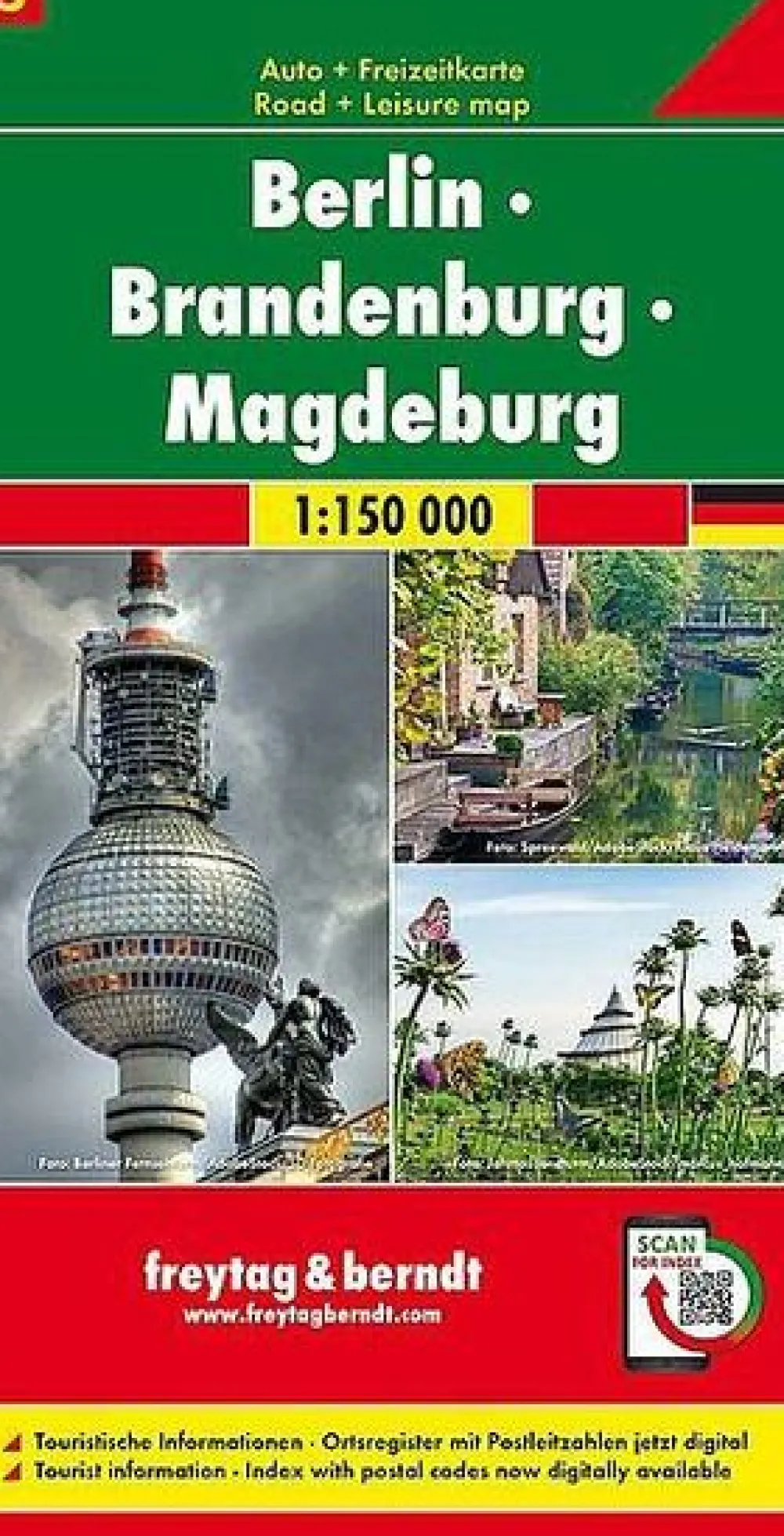 Freytag & Berndt Duitsland|Wegenkaart 05 Berlin - Brandenburg