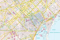 Freytag en Berndt Spanje & Portugal|Stadsplattegrond Barcelona