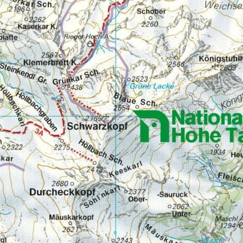 Freytag en Berndt Oostenrijk|Wandelkaart WK120 Grossglockner