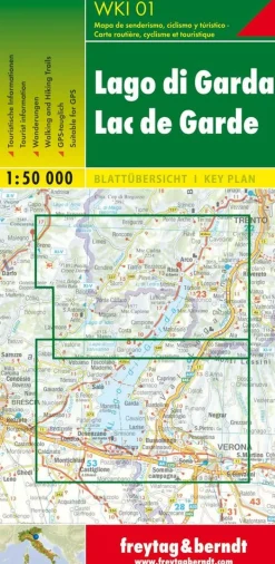 Freytag en Berndt Italië & Malta|Wandelkaart WKI01 Gardameer