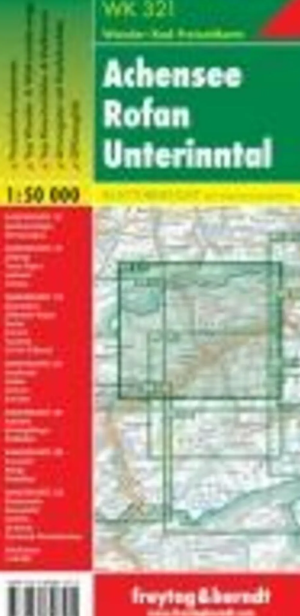 Freytag en Berndt Oostenrijk|Wandelkaart WK321 Achensee