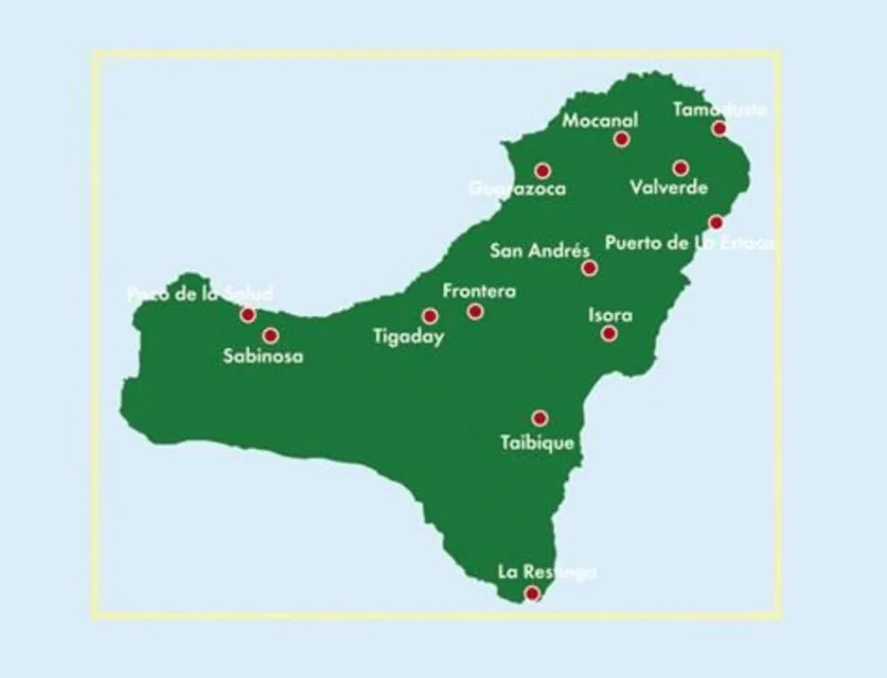 Freytag en Berndt Spanje & Portugal|Wandelwegenkaart El Hierro