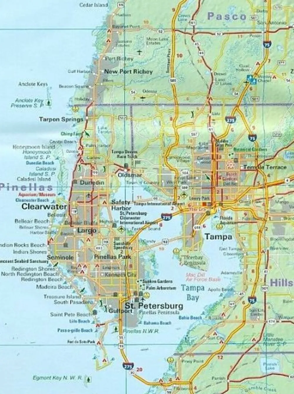 Freytag en Berndt Verenigde Staten|Wegenkaart Florida