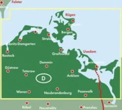 Freytag en Berndt Duitsland|Wegenkaart Rügen