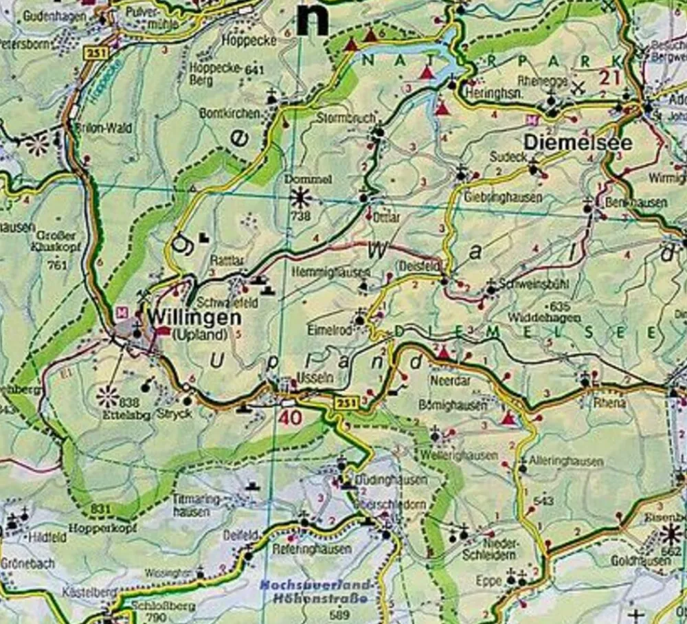 Freytag en Berndt Duitsland|Wegenkaart Nordrhein-Westfalen