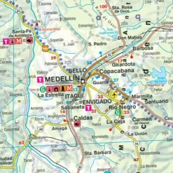 Freytag en Berndt Zuid-Amerika|Wegenkaart Colombia