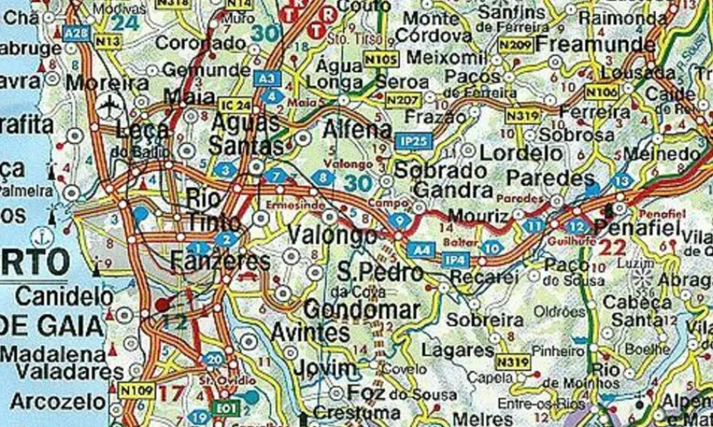 Freytag en Berndt Spanje & Portugal|Wegenkaart Portugal