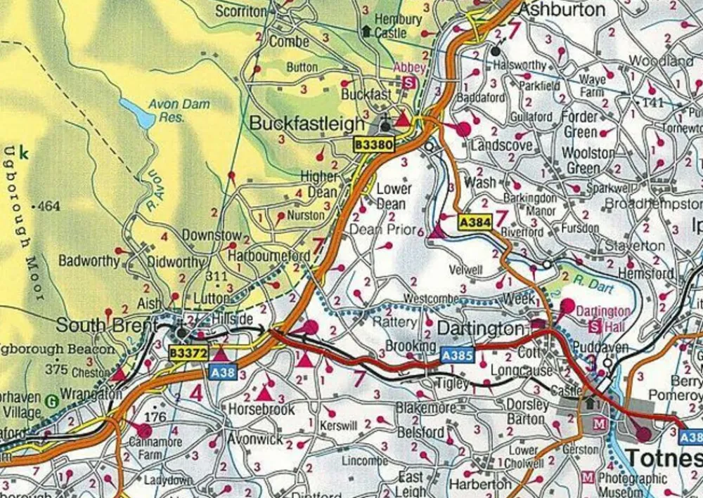 Freytag en Berndt Groot-Brittanië & Ierland|Wegenkaart Cornwall