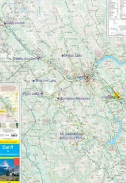 Gem Trek Canada|Wandelkaart Banff & Mount Assiniboine