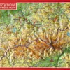 Georelief Maps Wandkaarten & Reliëfkaarten|Duitsland|Reliëf ansichtkaart Westerzgebirge