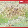 Georelief Maps Wandkaarten & Reliëfkaarten|Oost-Europa|Reliëf ansichtkaart Slowakije