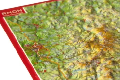 Georelief Maps Wandkaarten & Reliëfkaarten|Duitsland|Reliëf ansichtkaart Rhön