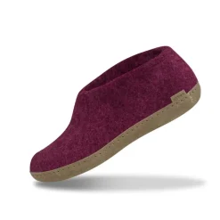 Glerups Sloffen|Shoe A - slof met leren zool