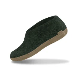 Glerups Sloffen|Shoe A - slof met leren zool