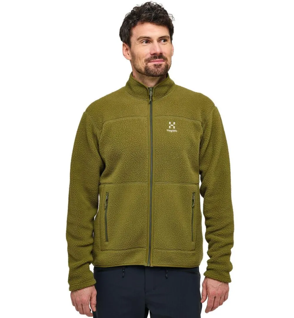 Heren Haglofs Vesten|Mossa pile jacket men