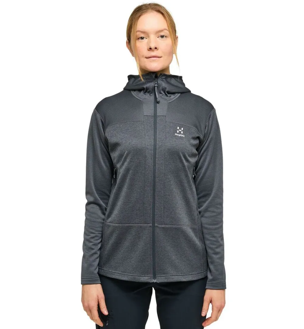 DAMES Haglofs Vesten|ROC flash mid hood women
