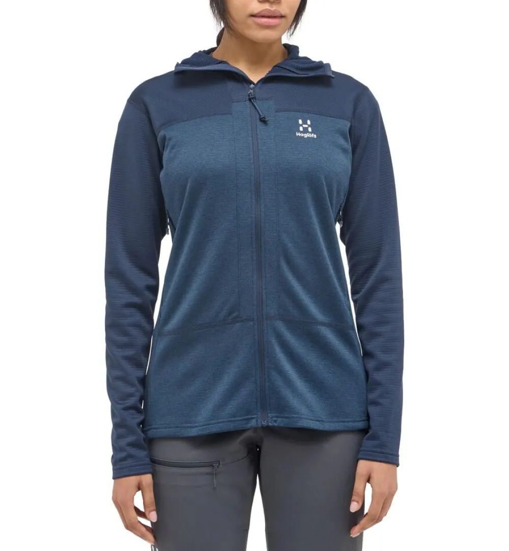 DAMES Haglofs Vesten|ROC flash mid hood women