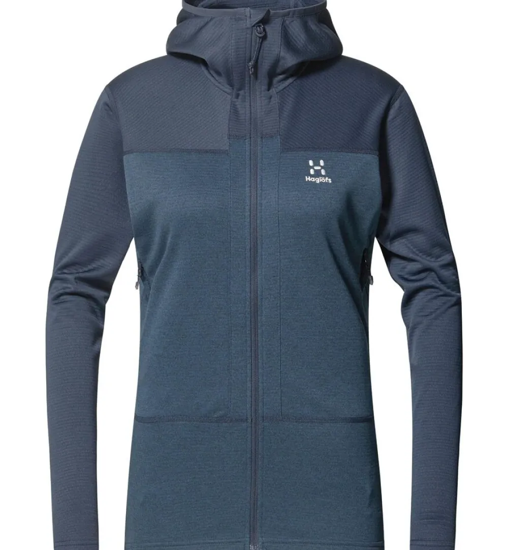 DAMES Haglofs Vesten|ROC flash mid hood women