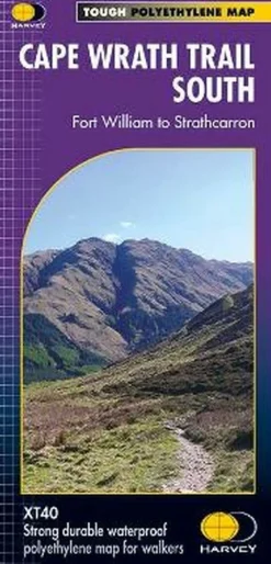 Harvey Maps Groot-Brittanië & Ierland|Wandelkaart Cape Wrath Trail Zuid XT40