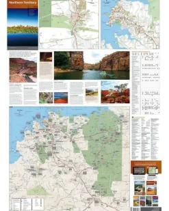 HEMA Maps Australië|Wegenkaart Northern Territory state 1:1,800.000