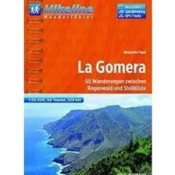 Hikeline Spanje & Portugal|Gomera Wanderfuhrer 1:35.000