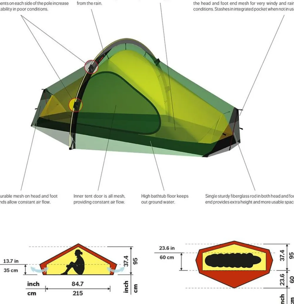 Hilleberg Tenten|Enan eenpersoonstent