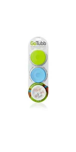 Humangear Opberg|Go Tubb 3 pack Medium clear/green/blue