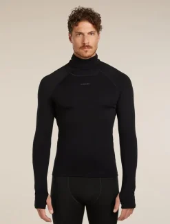 Heren Icebreaker Ondergoed Heren|M 300 MerinoFine Polar LS Roll Neck