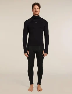 Heren Icebreaker Ondergoed Heren|M 300 MerinoFine Polar LS Roll Neck