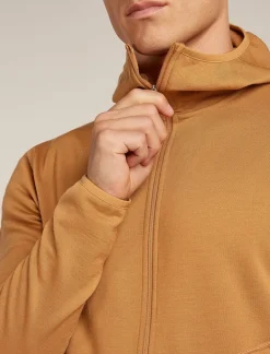 Heren Icebreaker Vesten|M Merino 560 RealFleece Elemental LS Zip Hoodie