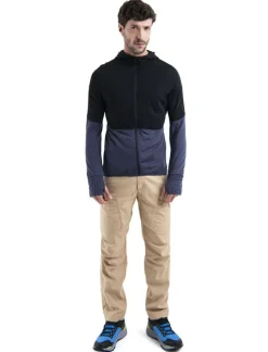 Heren Icebreaker Vesten|M Merino 200 RealFleece Descender hoody
