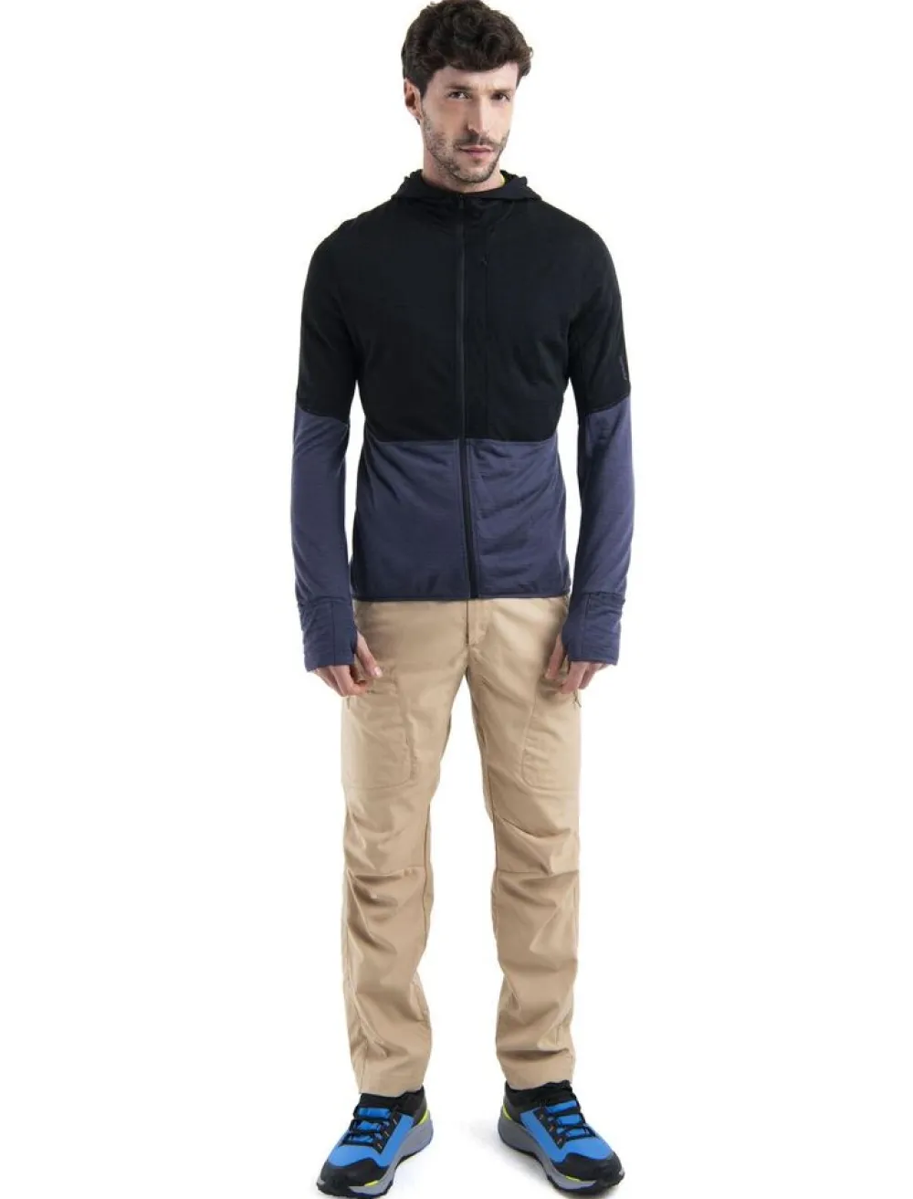 Heren Icebreaker Vesten|M Merino 200 RealFleece Descender hoody