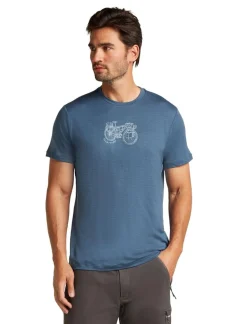 Heren Icebreaker Shirts Heren|M Merino 150 Tech Lite ss Tee Adventure Ride