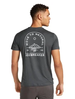 Heren Icebreaker Shirts Heren|M Merino 150 Tech Lite ss Tee Road To Cook
