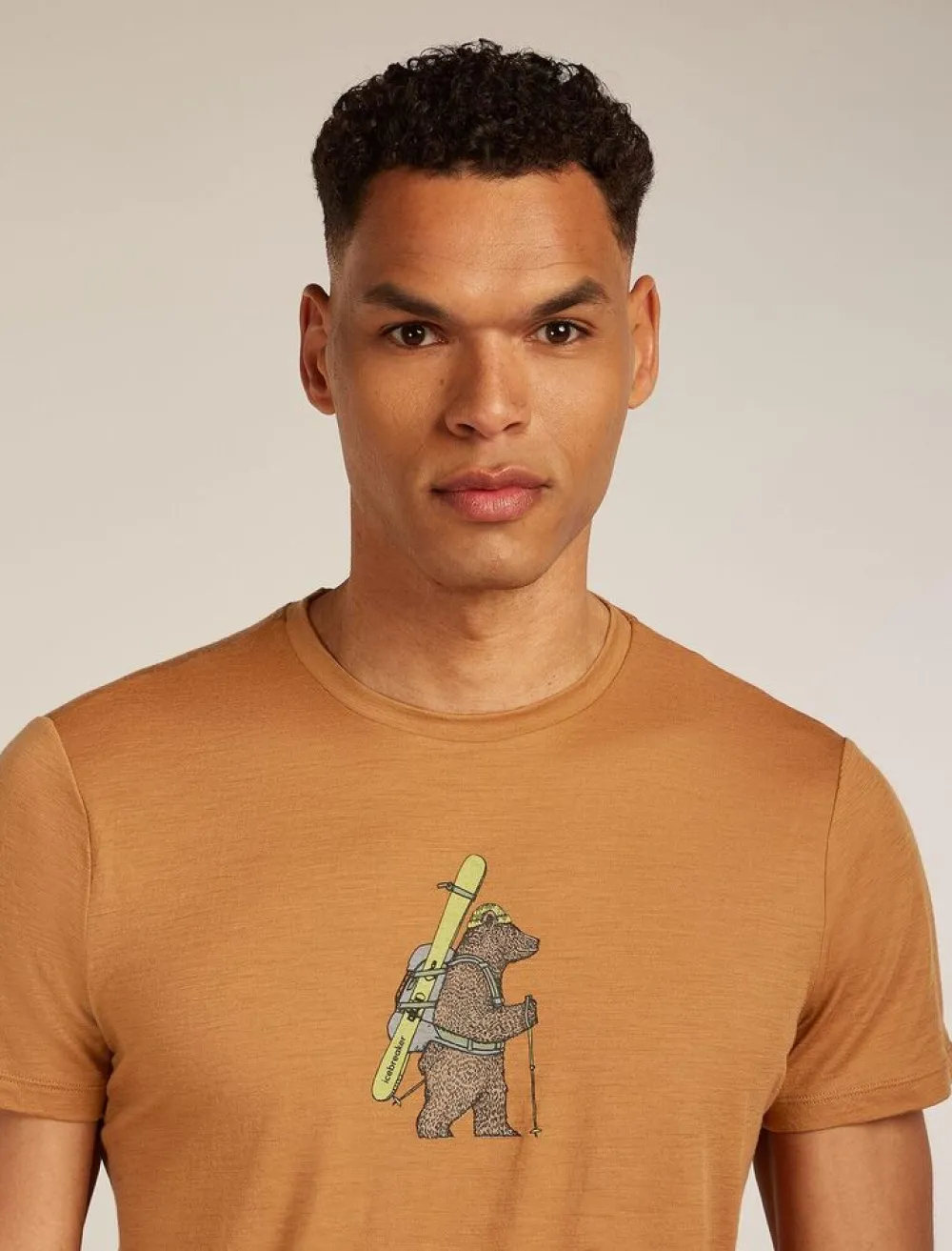 Heren Icebreaker Shirts Heren|M Merino 150 Tech Lite SS Tee Bear Tour