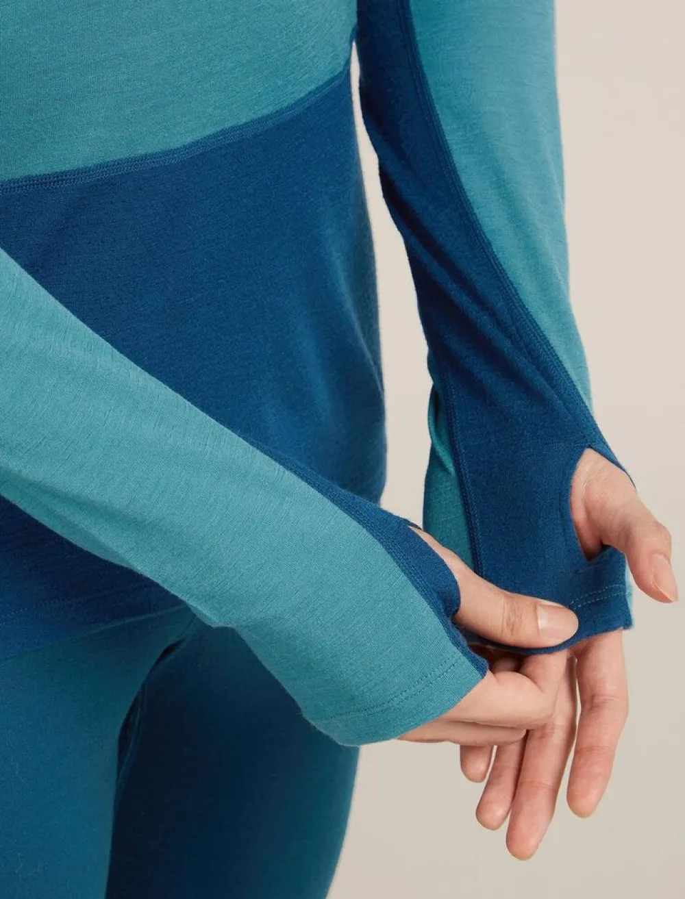 Heren Icebreaker Ondergoed Heren|M Merino 200 ZoneKnit LS Crewe