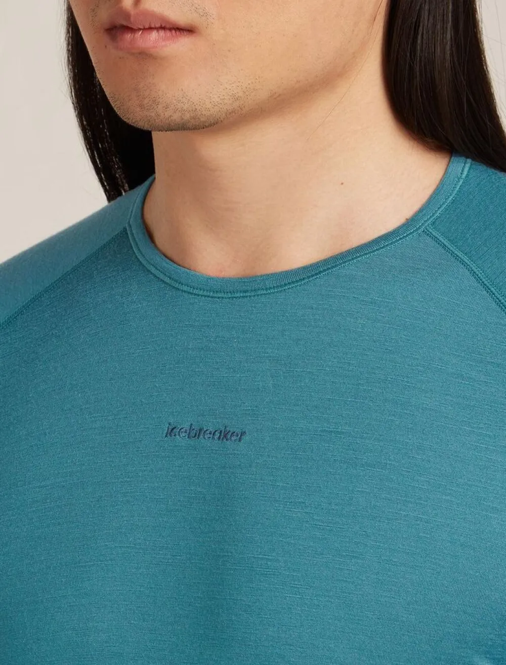 Heren Icebreaker Ondergoed Heren|M Merino 200 ZoneKnit LS Crewe