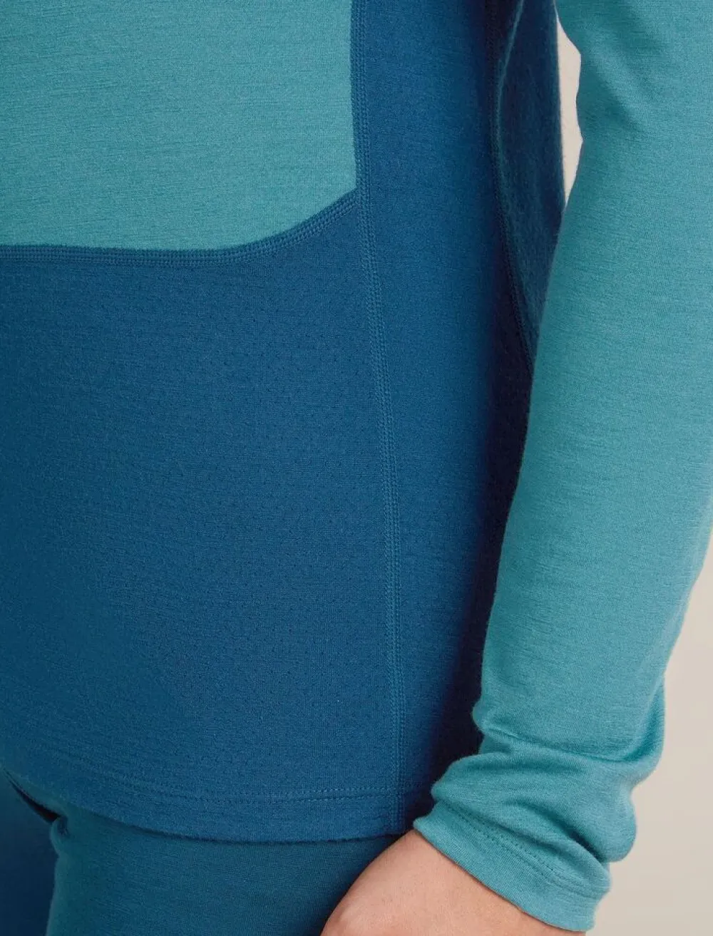 Heren Icebreaker Ondergoed Heren|M Merino 200 ZoneKnit LS Crewe