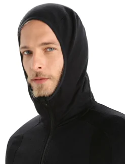 Heren Icebreaker Vesten|M Quantum zoneknit LS zip hoody